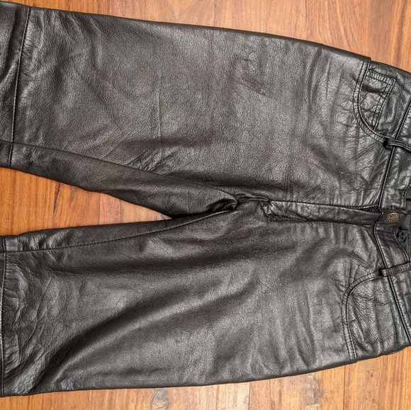 Vintage Leather pants - Picture 2 of 9